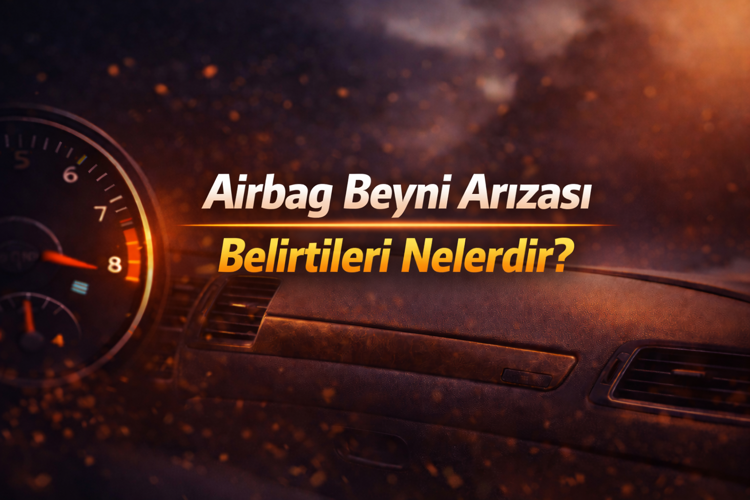 Airbag Beyni Arızası Belirtileri Nelerdir?