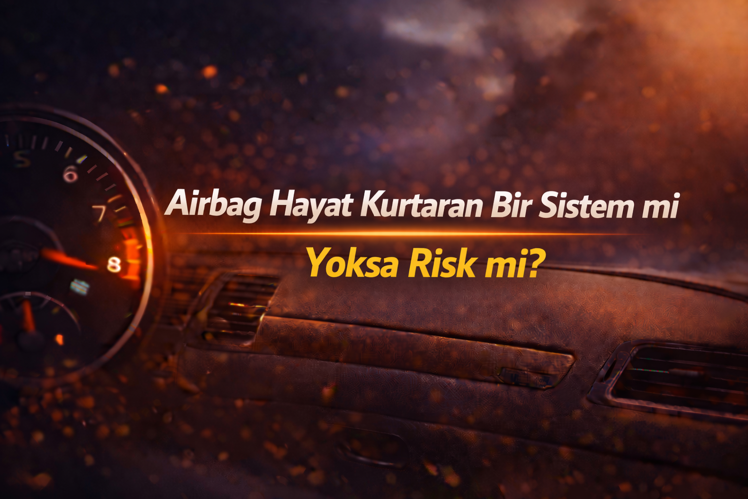 Airbag Hayat Kurtaran Bir Sistem mi Yoksa Risk mi?