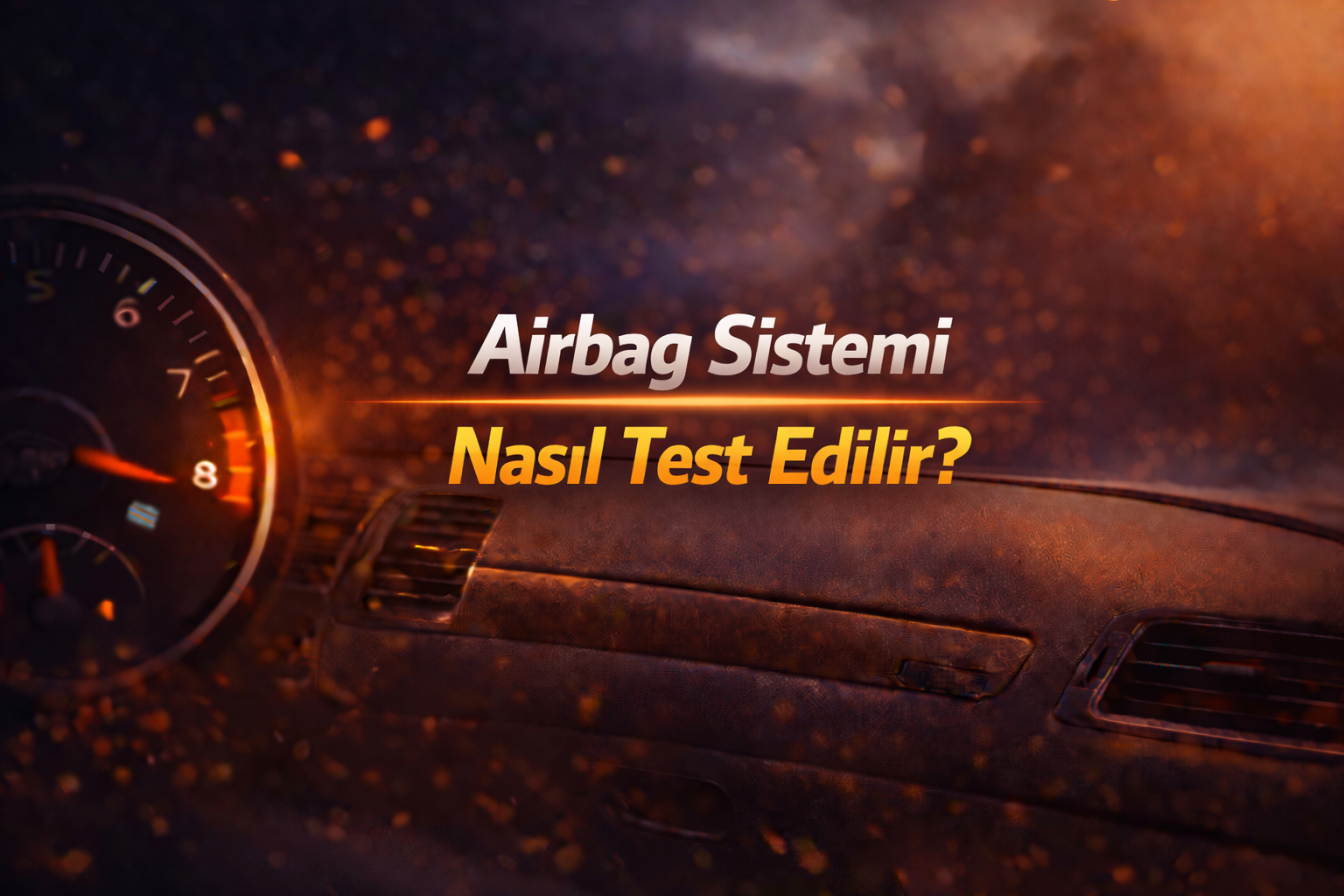Airbag Sistemi Nasıl Test Edilir?