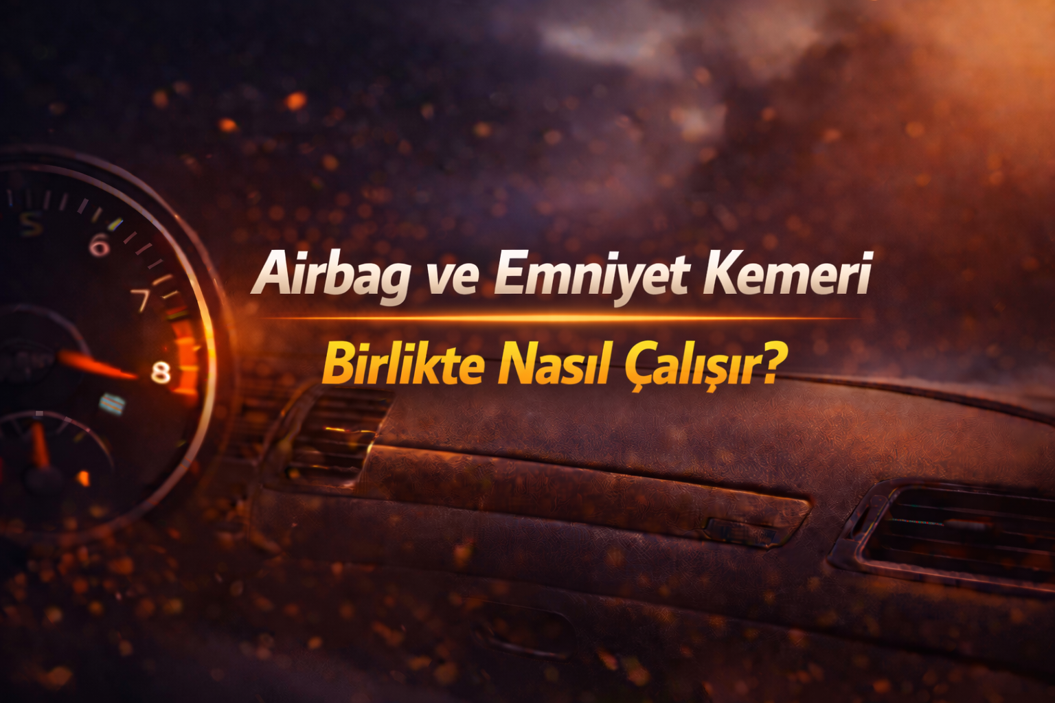 Airbag ve Emniyet Kemeri Birlikte Nasıl Çalışır?