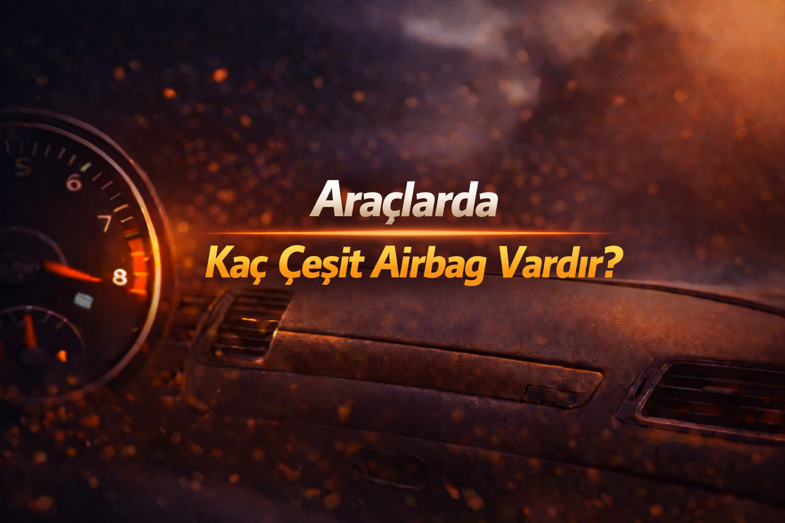 Araçlarda Kaç Çeşit Airbag Vardır?